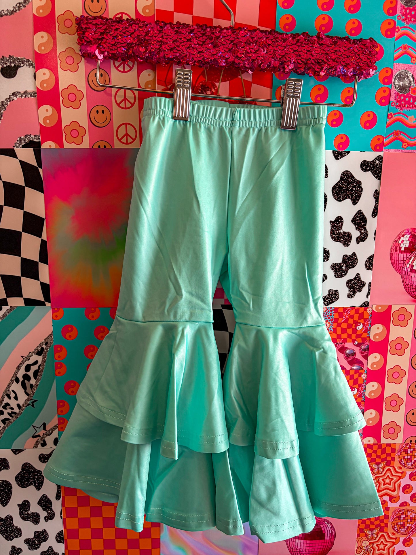 Light Aqua Double Bells