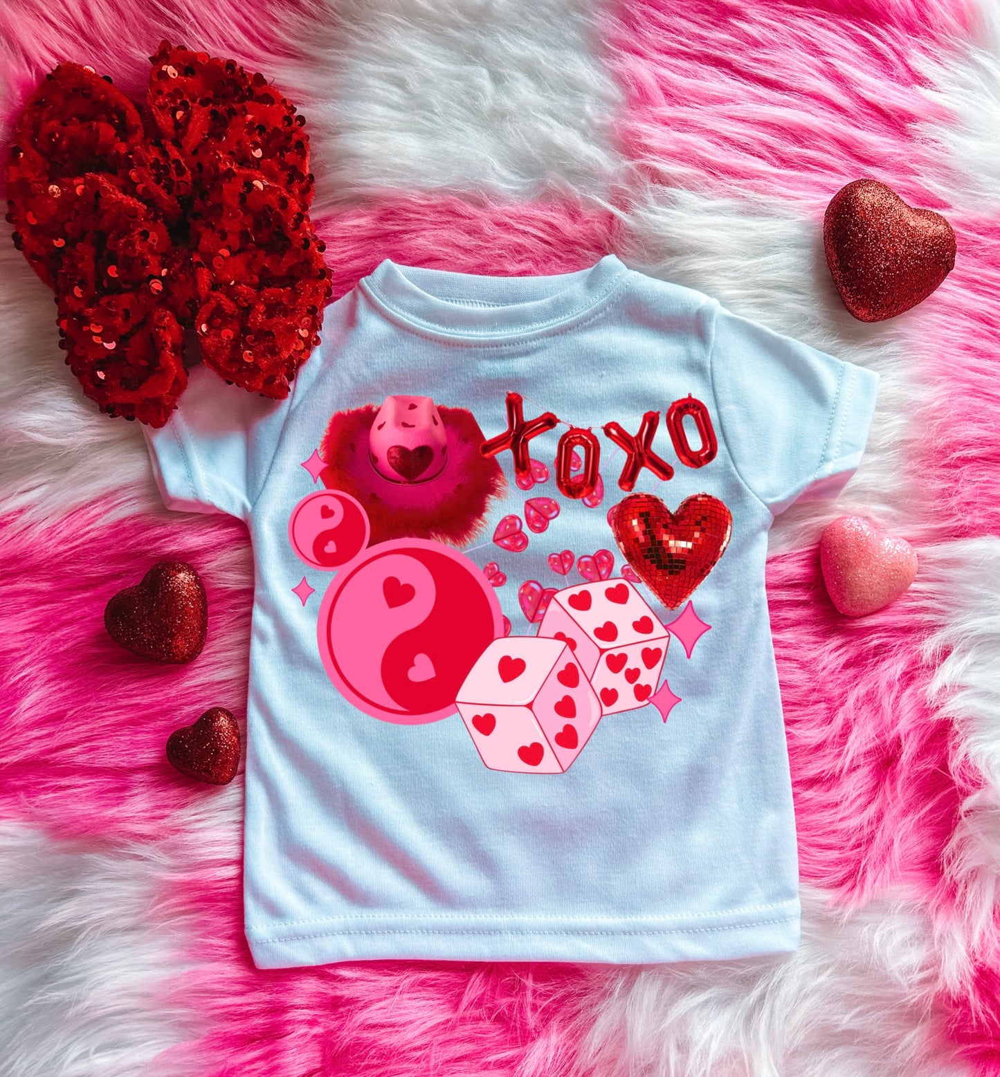 Valentines Collage kids Graphic