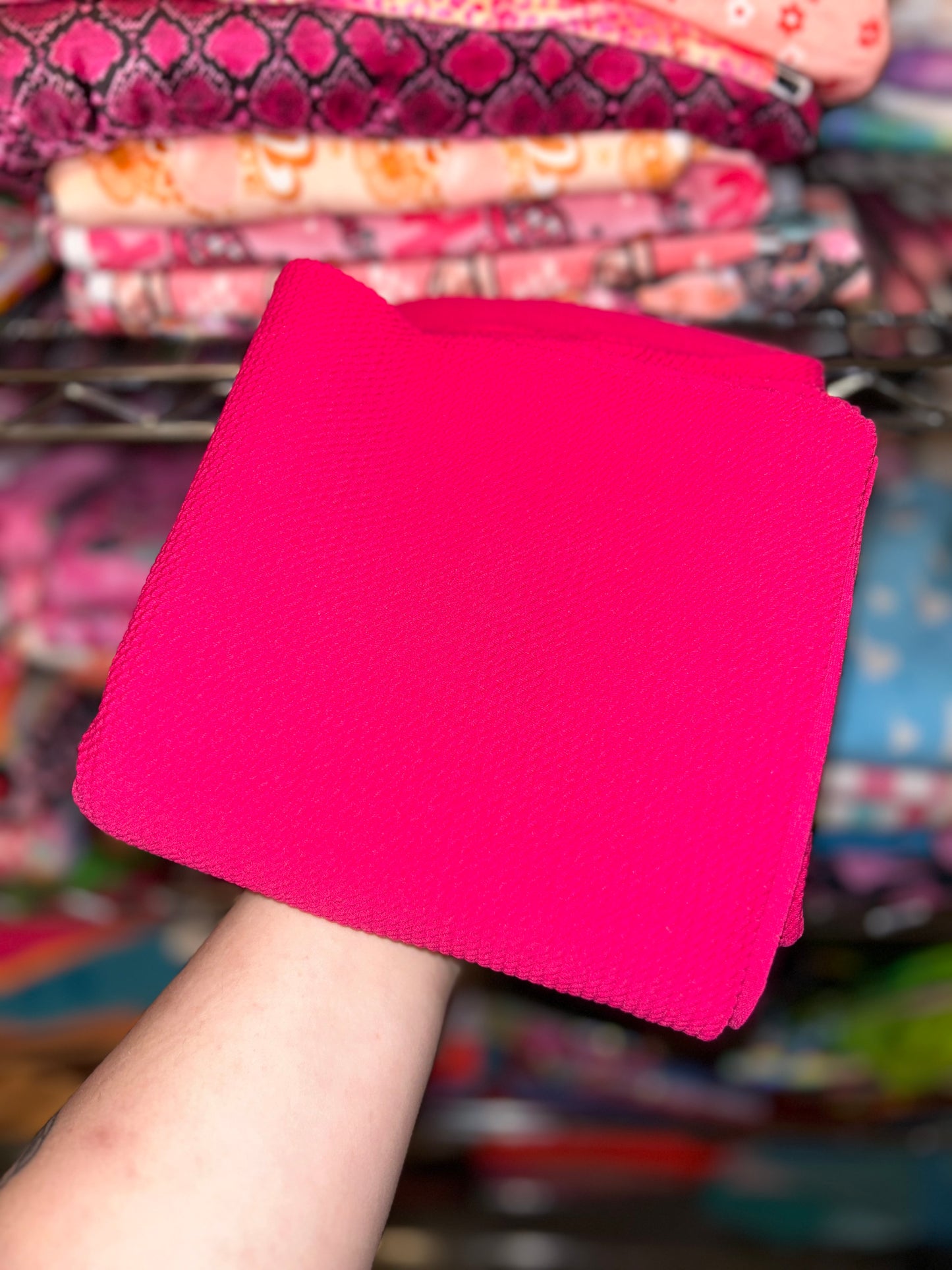 Dark Fuchsia Bow