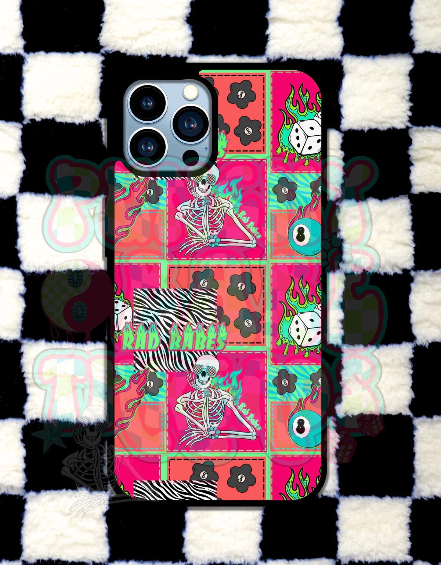 Rad Babes Collage Phone case