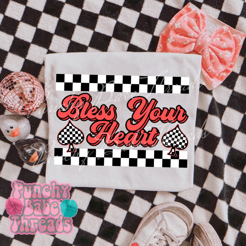 Bless your heart Kids Tee/Romper