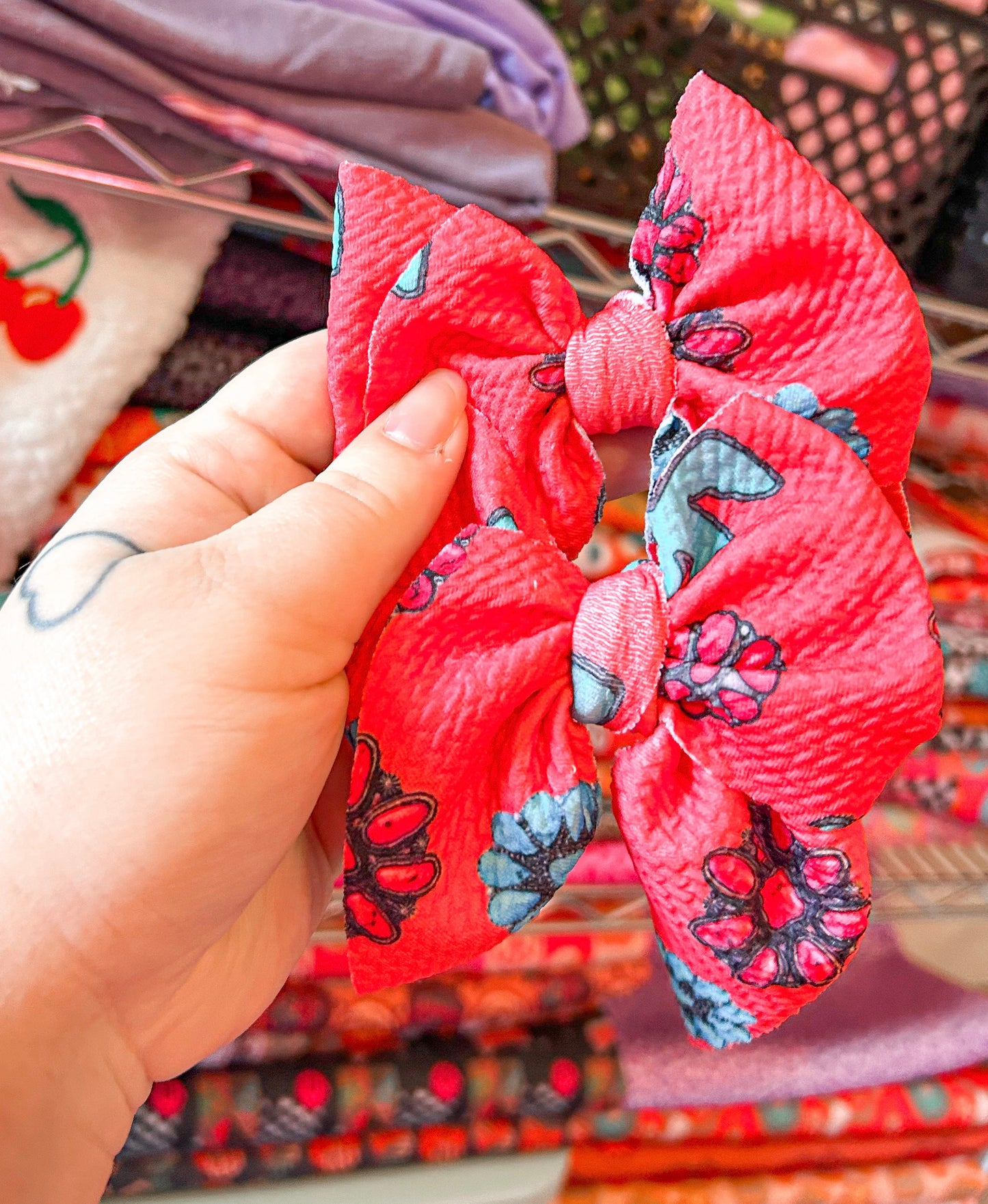 Western Bright Jewels Bow