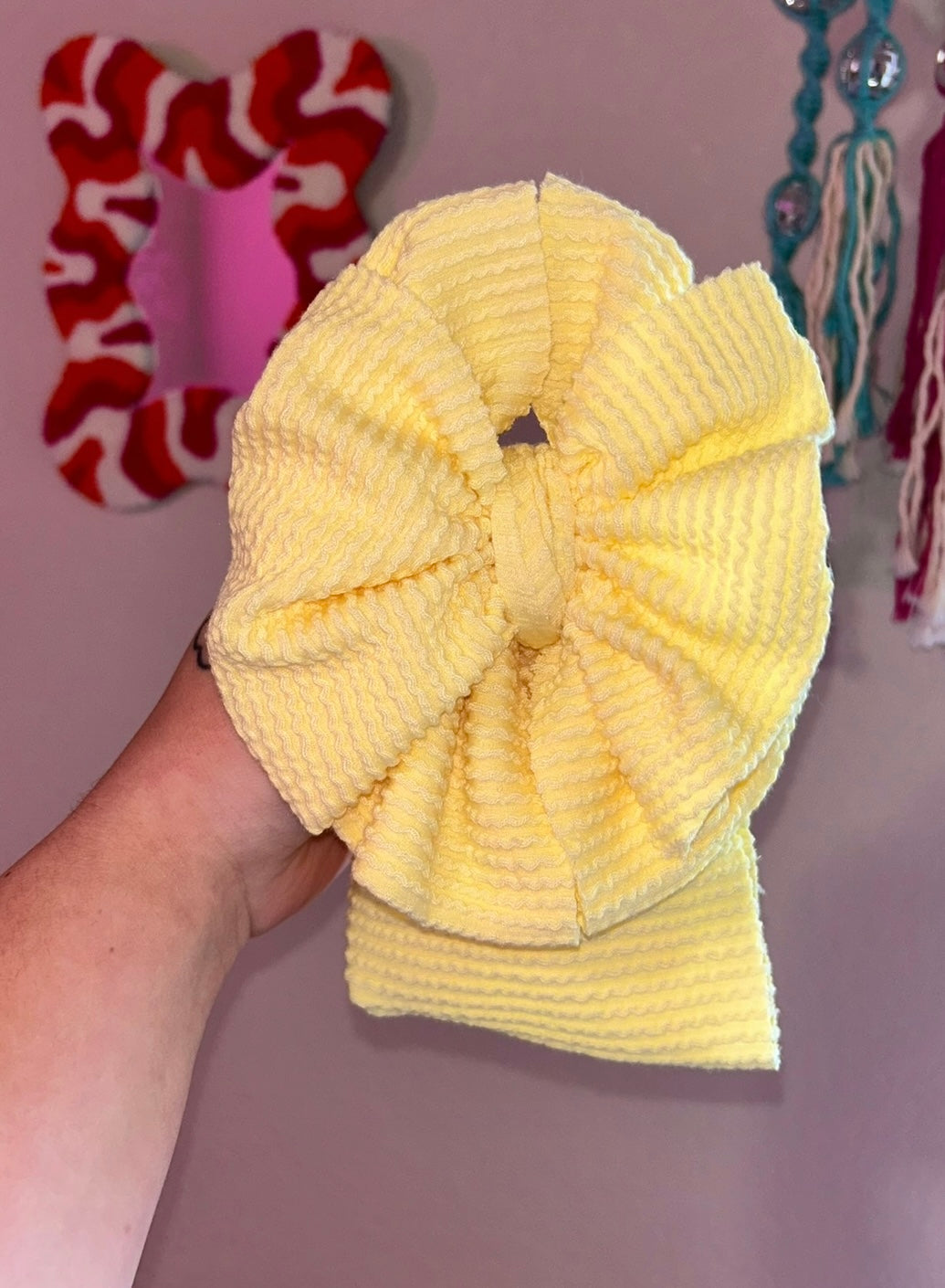 Boujee Messy Bow