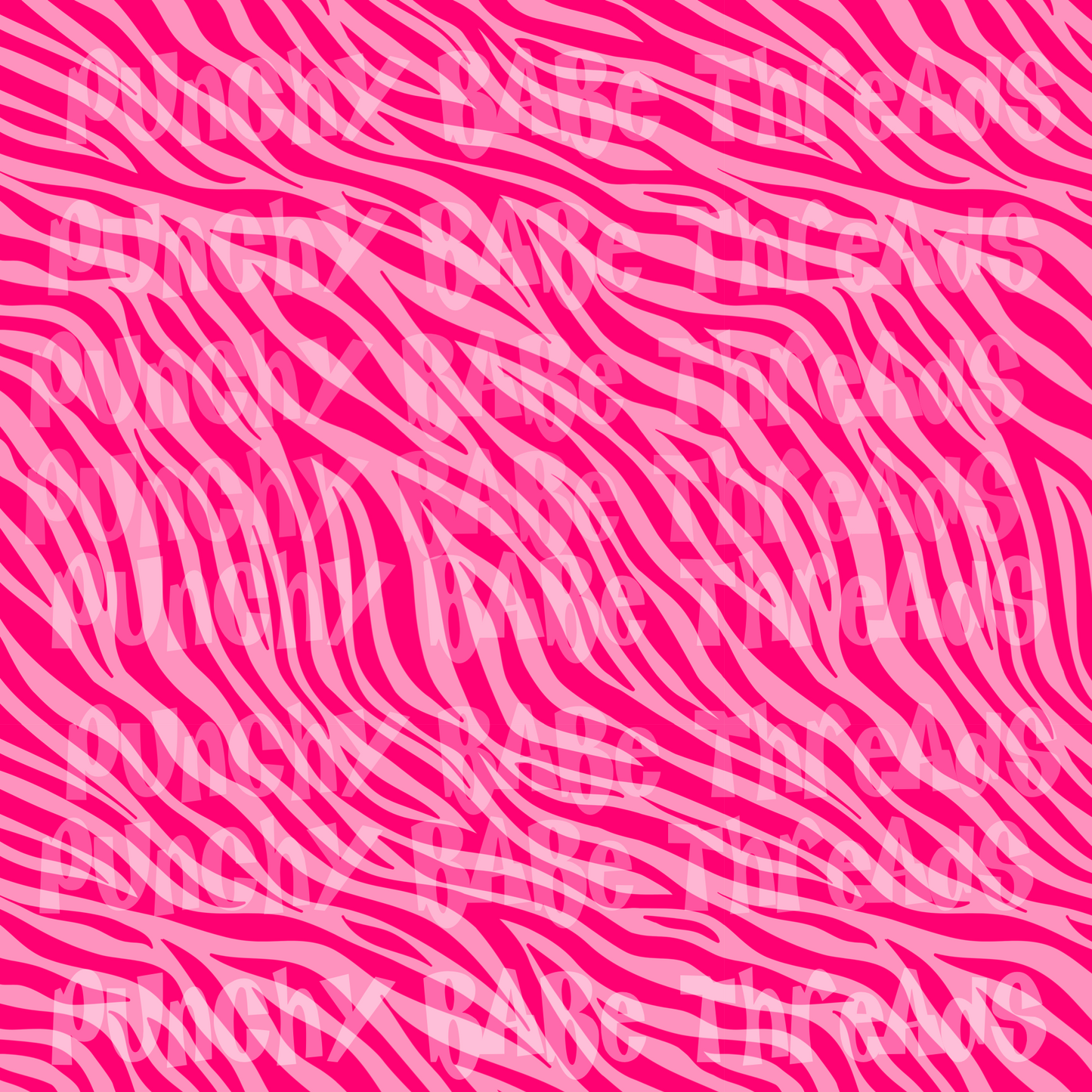 Pink Zebra Bow