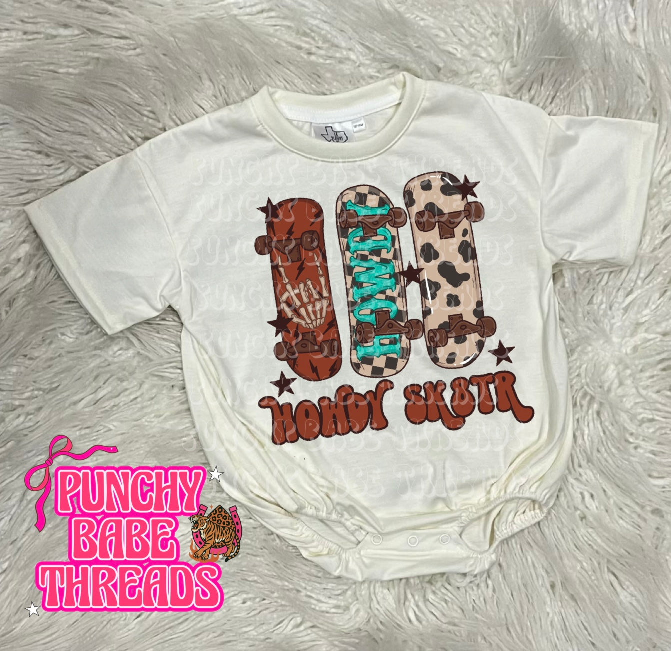 Howdy Skater Kids Graphic