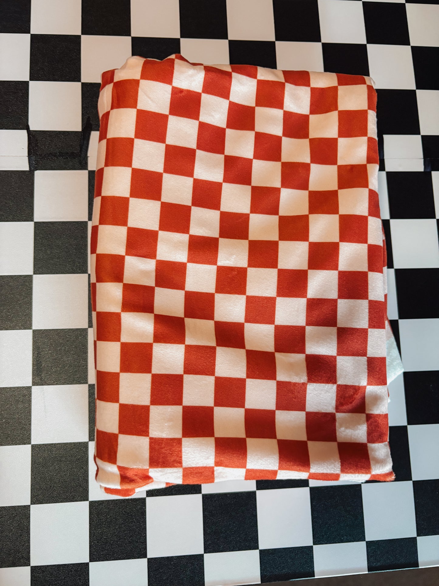 Brown/Cream Check Bow