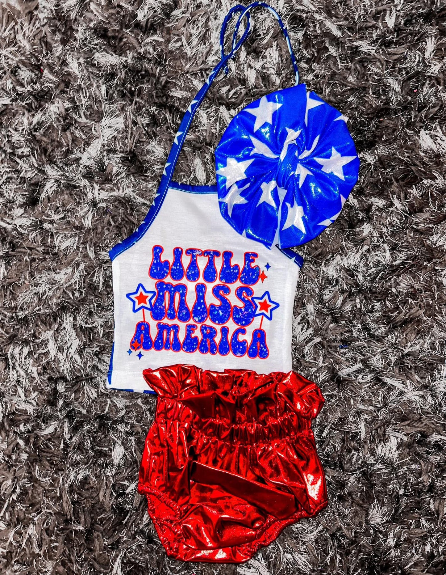 Little Miss America Kids Graphic