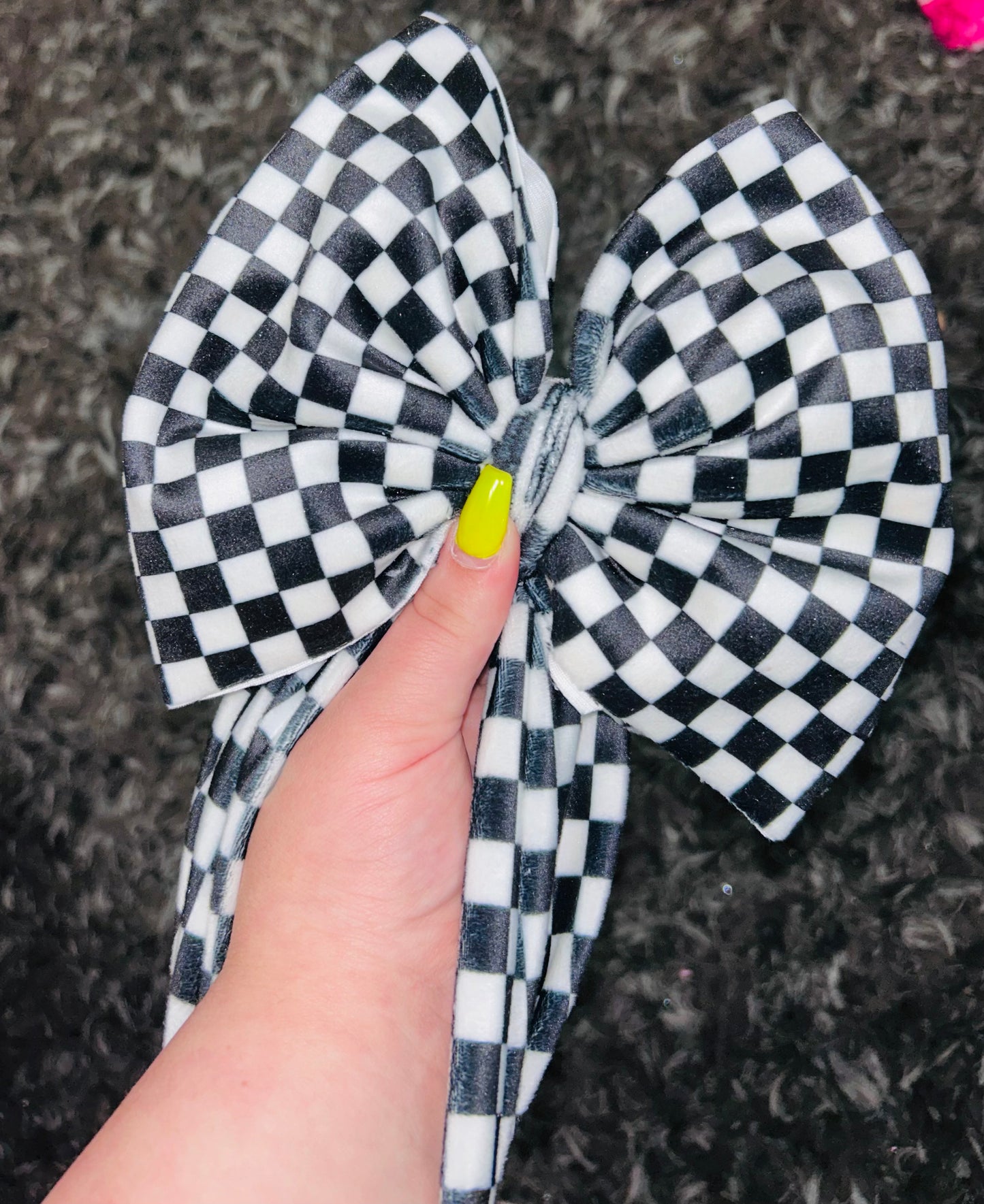 Checkered Bow