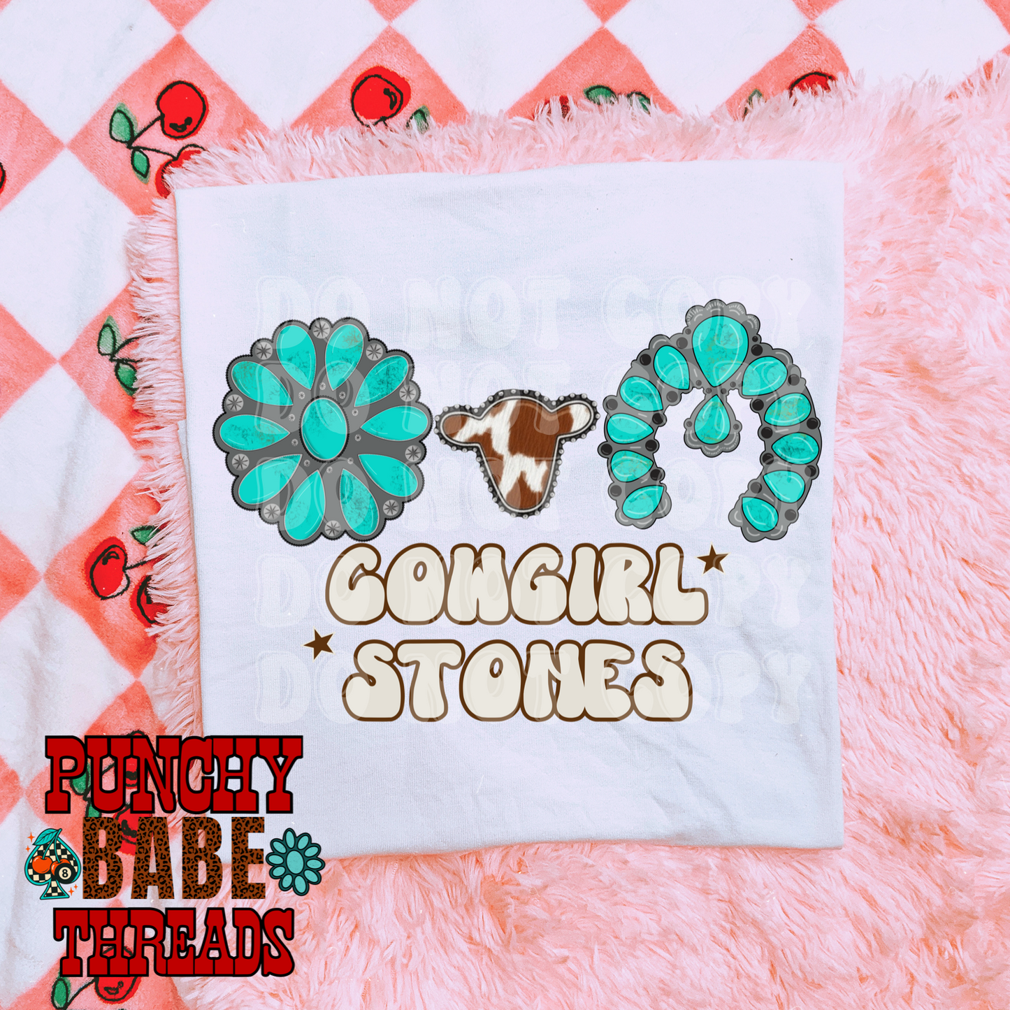 Cowgirl Stones Kids Graphic
