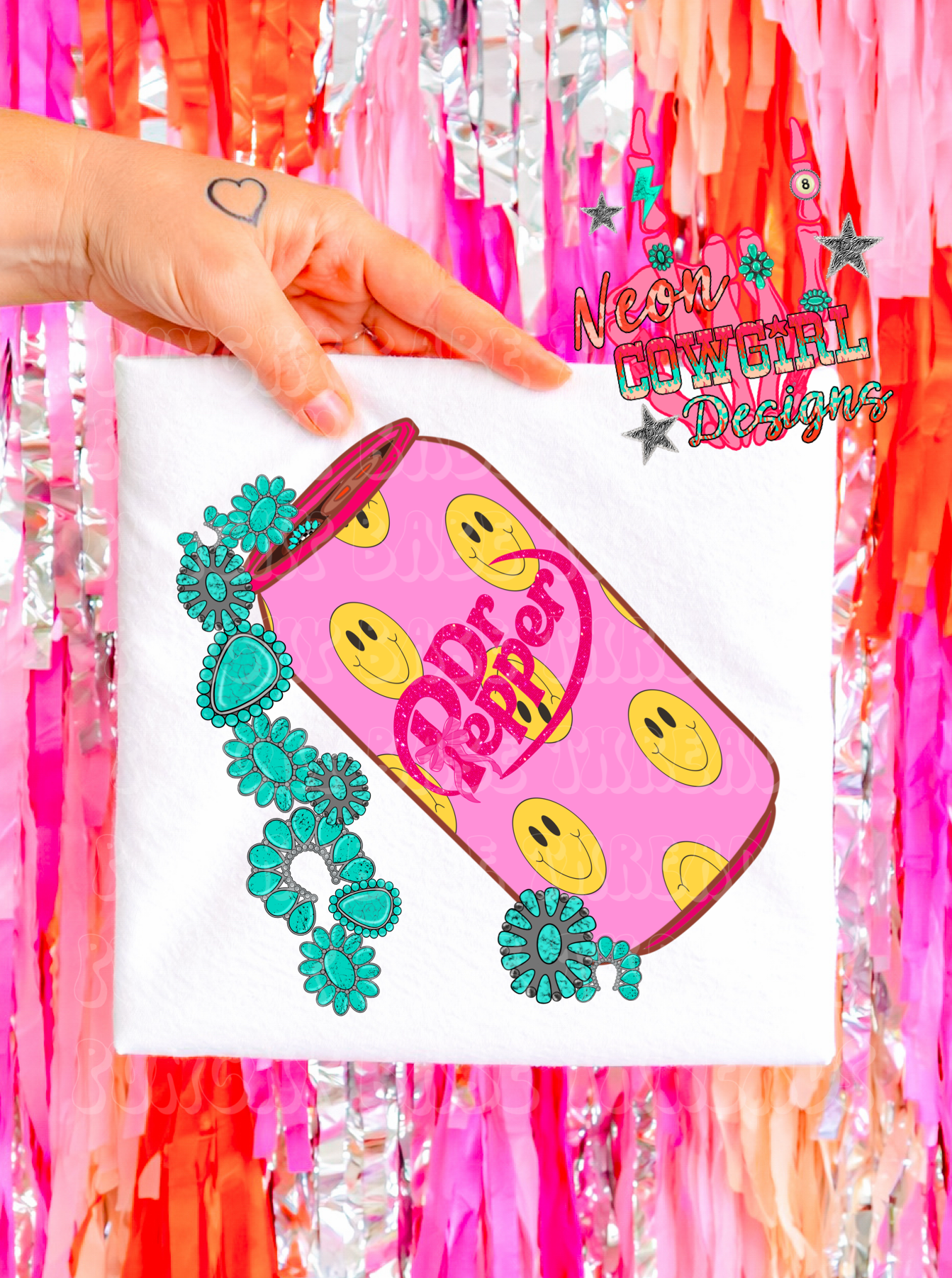 Smiley Soda Adult Graphic