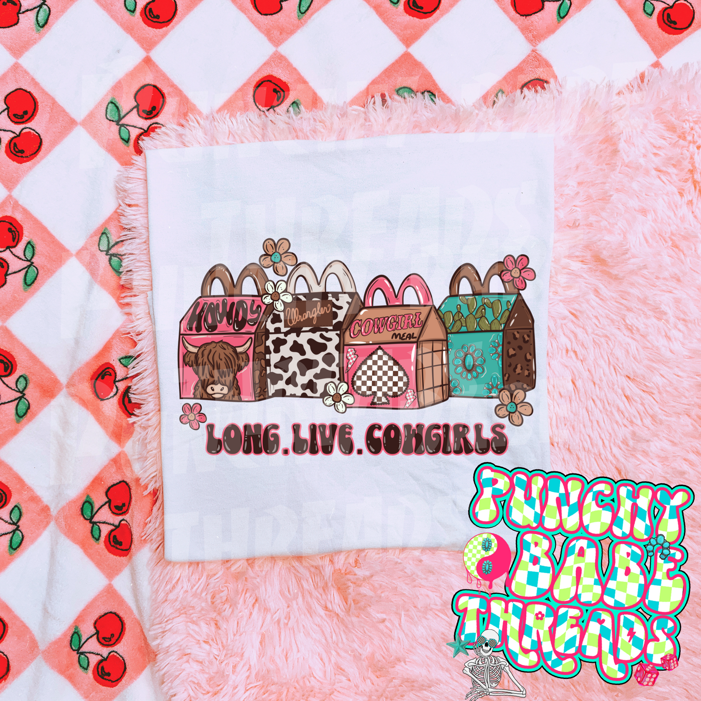 Long live cowgirls kids graphic