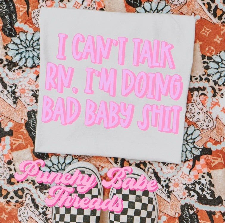 Bad Baby Sh*t Kids Tee/Romper