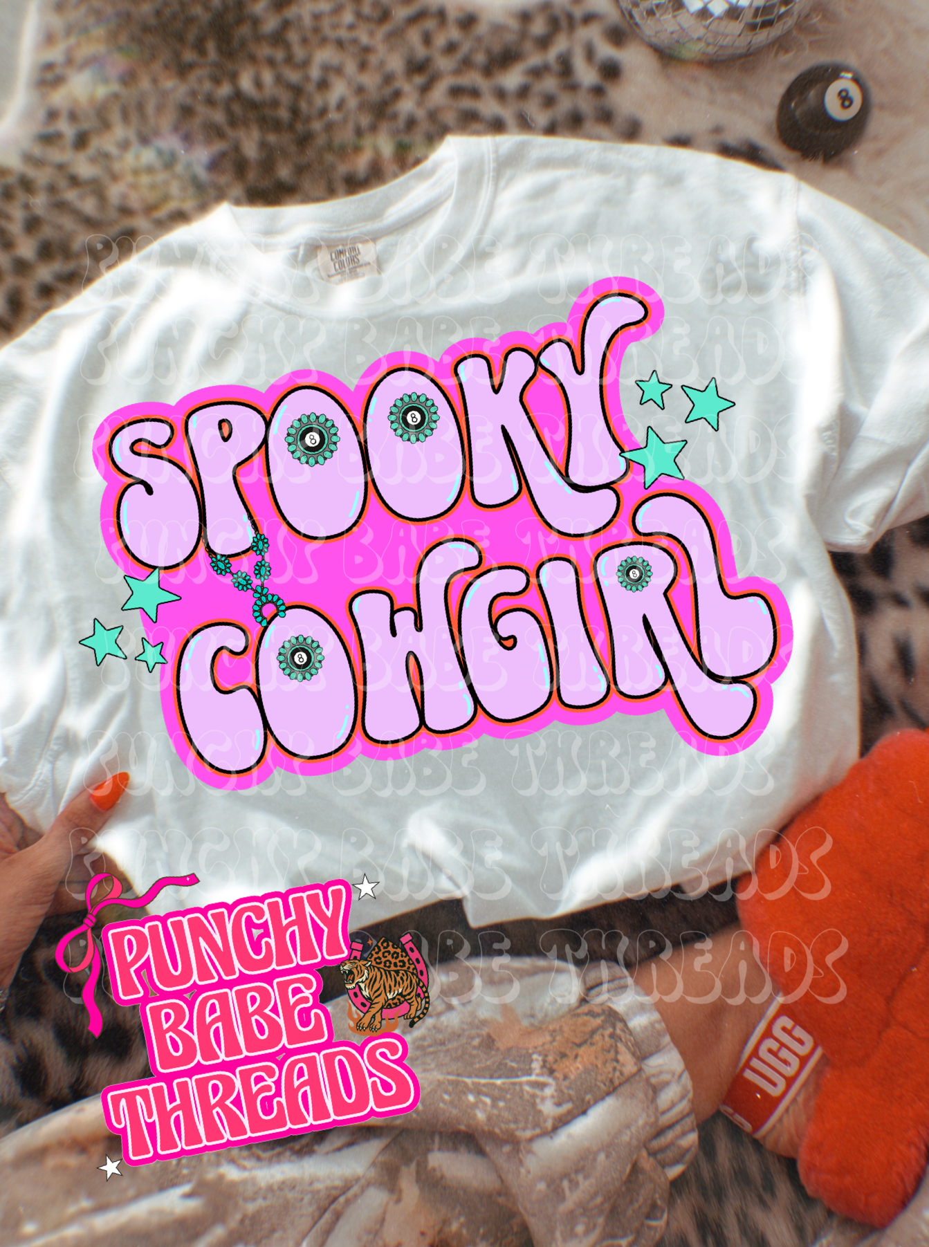 Spooky Cowgirl Kids Graphic