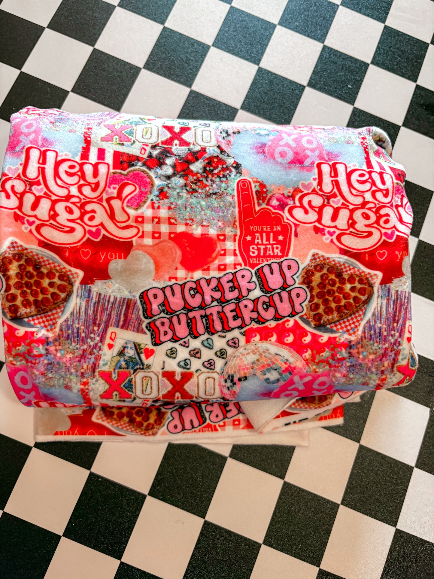 Valentines Collage Bow