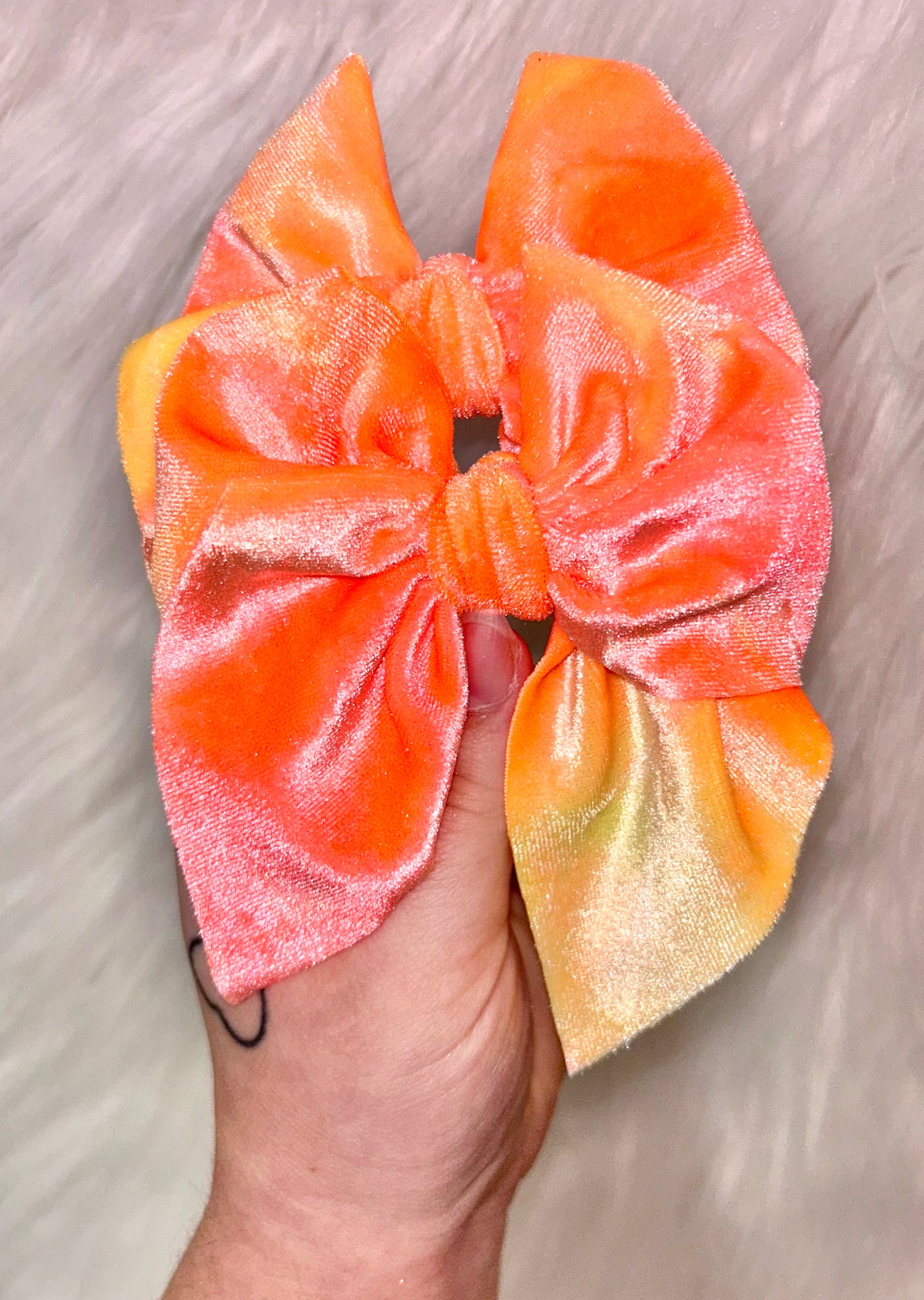 Sun Tiedye Velvet