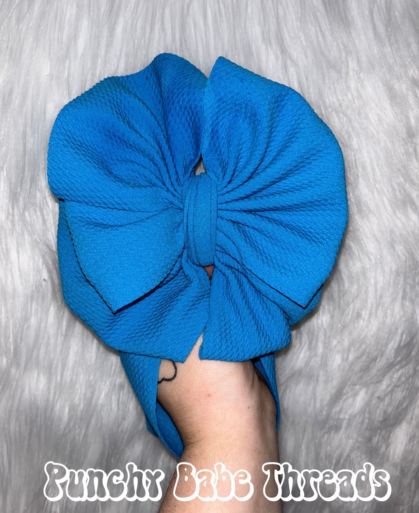 Jewel Turquoise Bow