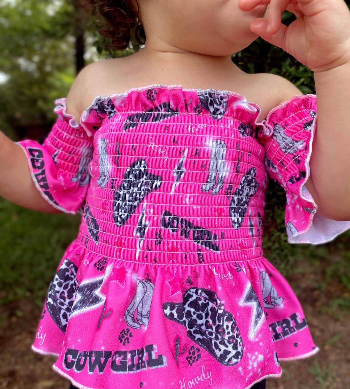 Disco Cowgirl Top
