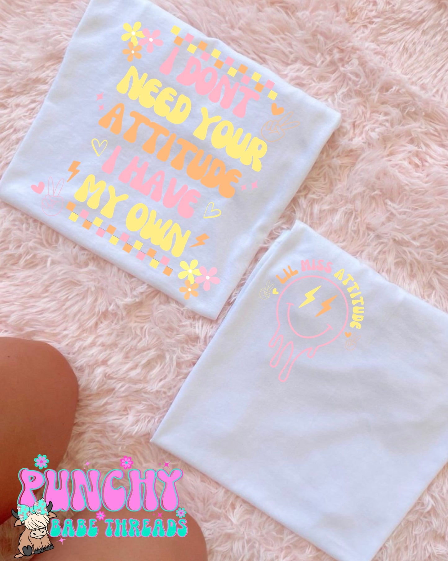Have My Own Attitude Kids Tee