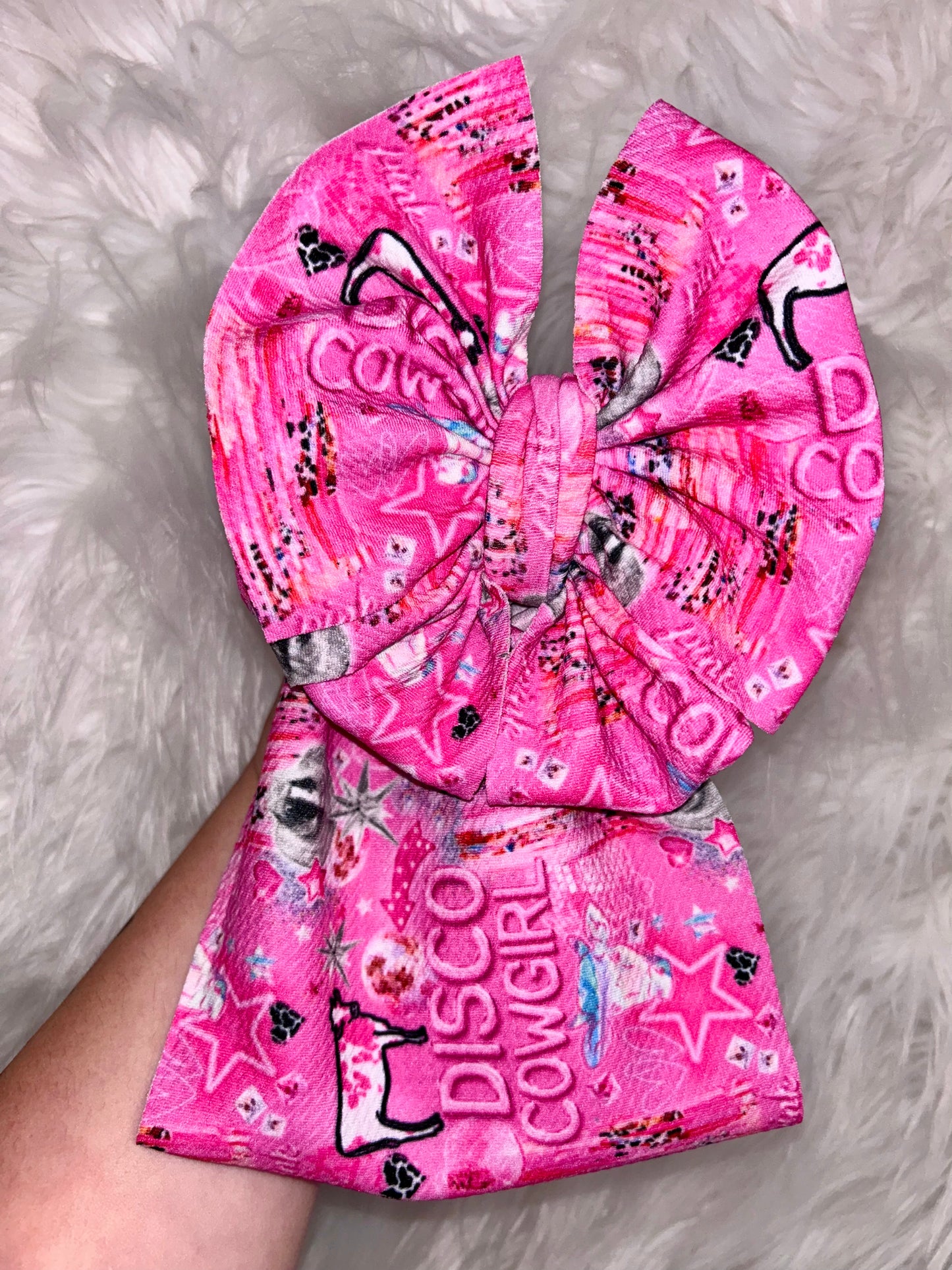 Disco Cowgirl Bow