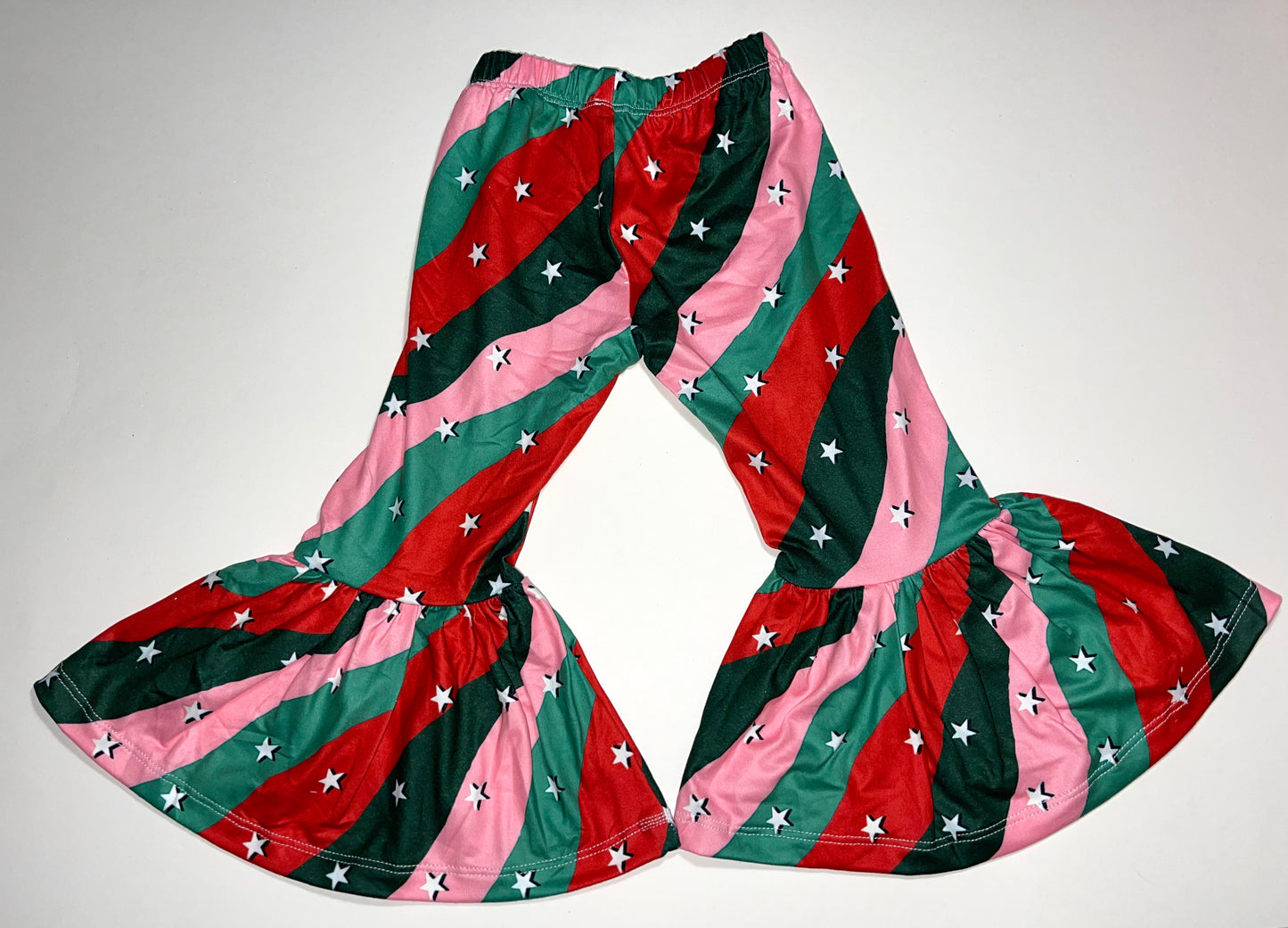Retro Star Christmas waves bells
