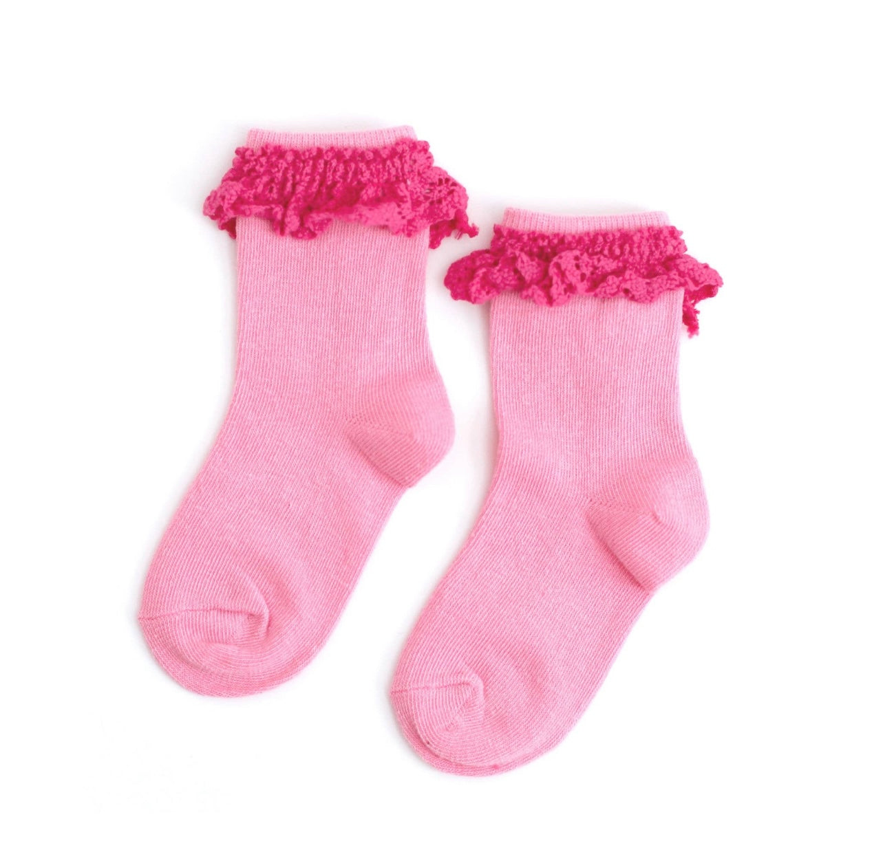 Double Bubble Lace Midi Socks
