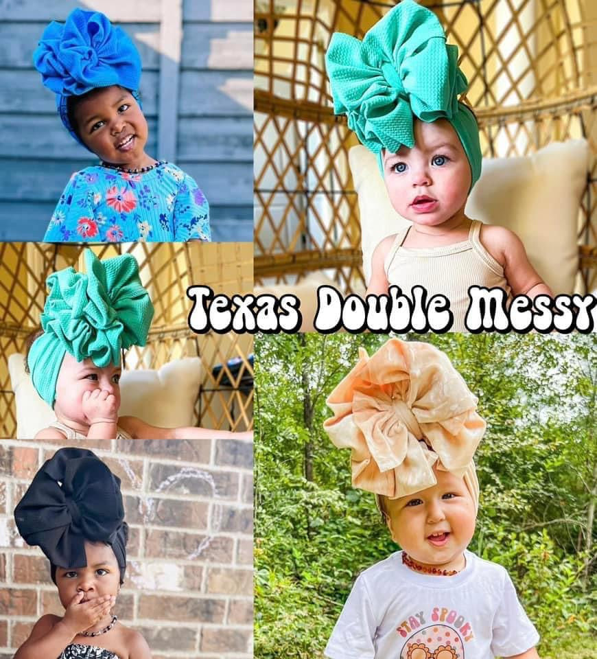 Texas Double Messy Wrap
