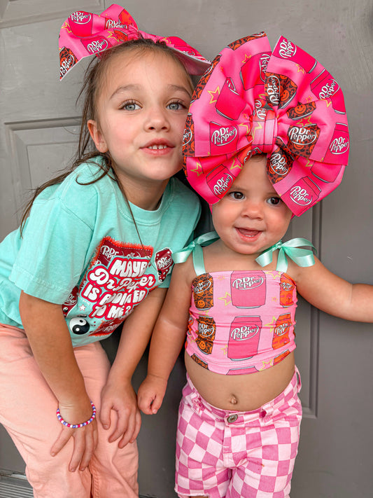 Pink Soda Bow