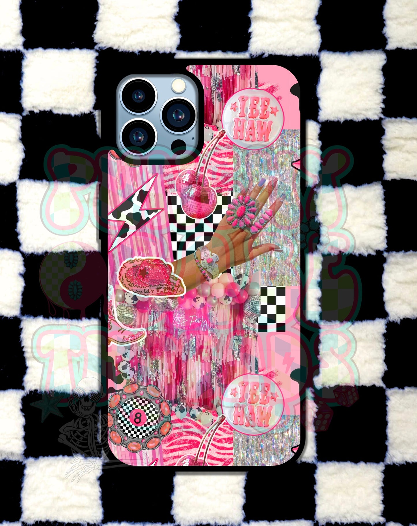 Pink Western Phone Case