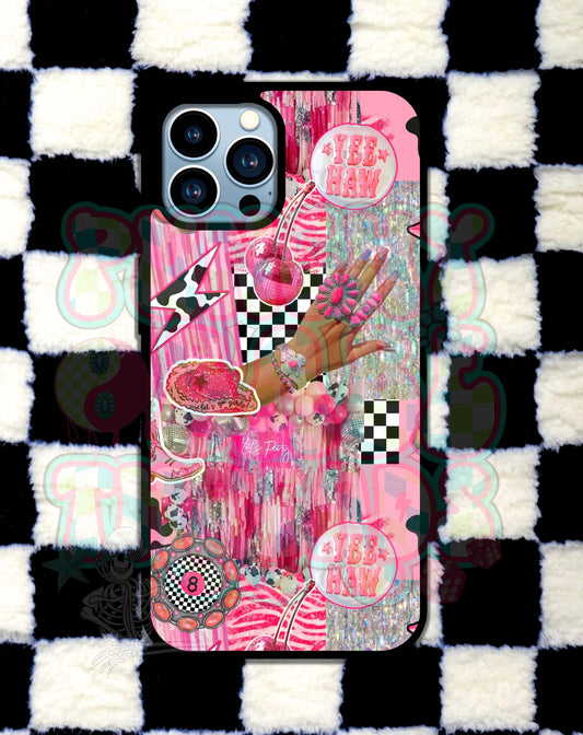 Pink Western Phone Case