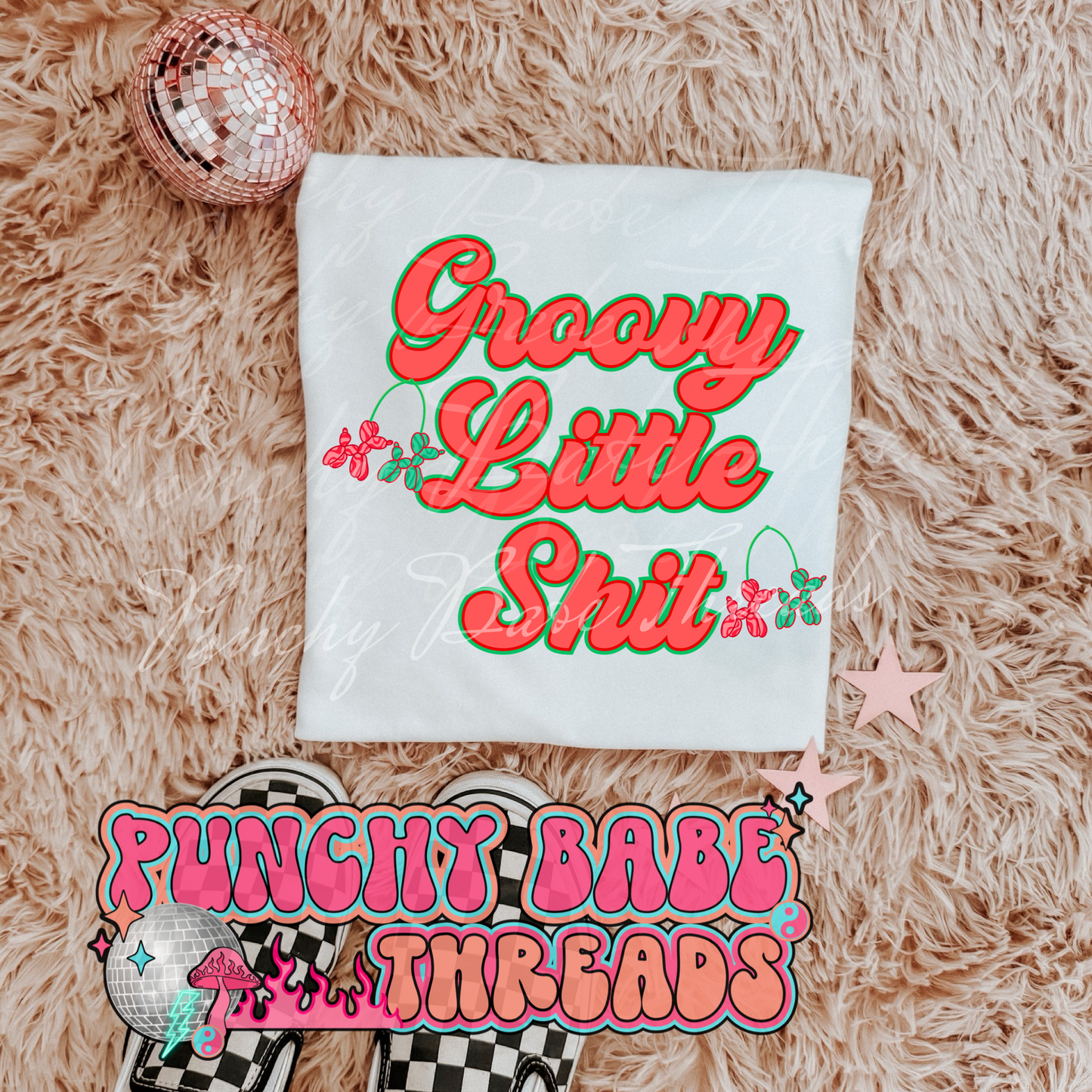 Groovy Little Sh** Kids Graphic