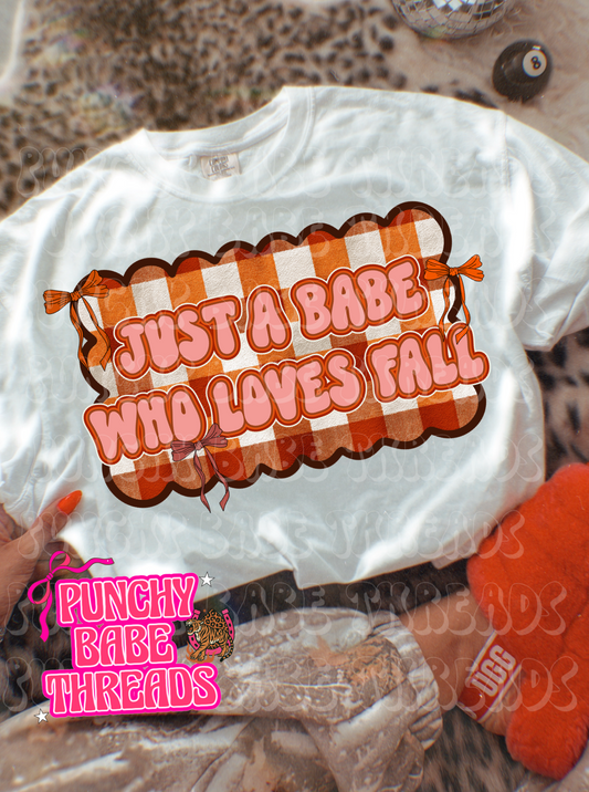 Fall Babe Kids Graphic