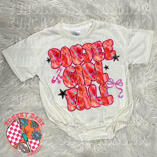 Boujee Girl Fall Kids Graphic