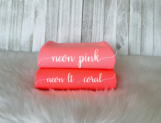 Neon Pink Puff Bow