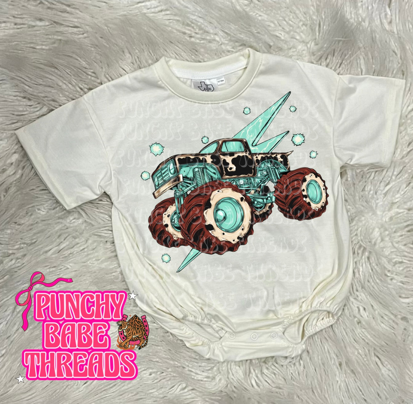 Monster Truck Kids Graphic