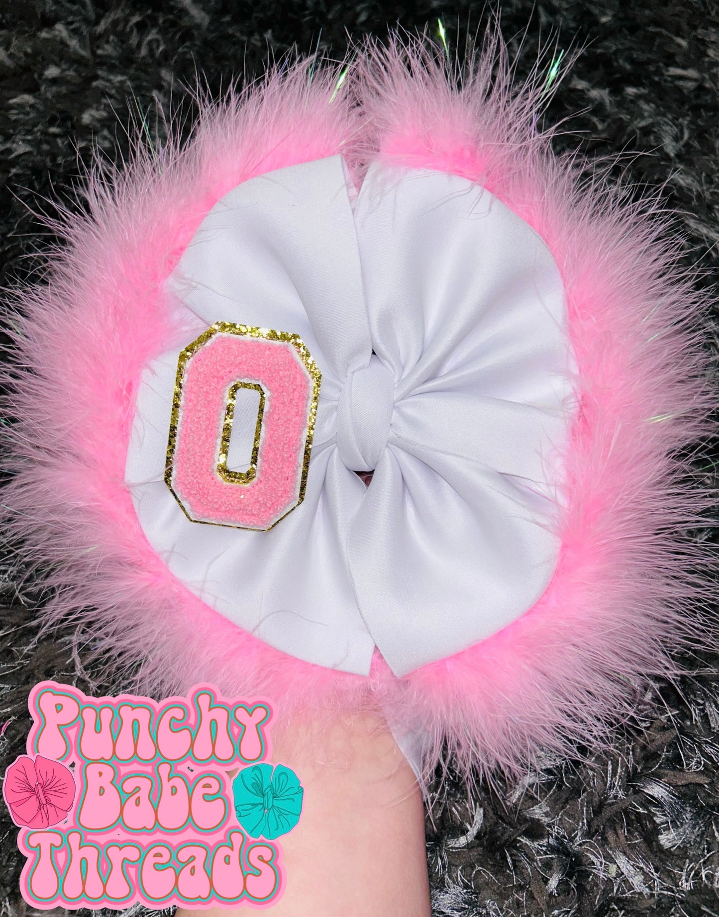 Custom Initial Puff Bow