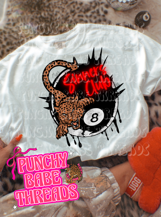 Sinners Club Adult Graphic