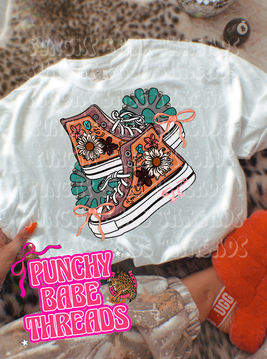 Western Shoes Kids Graphic