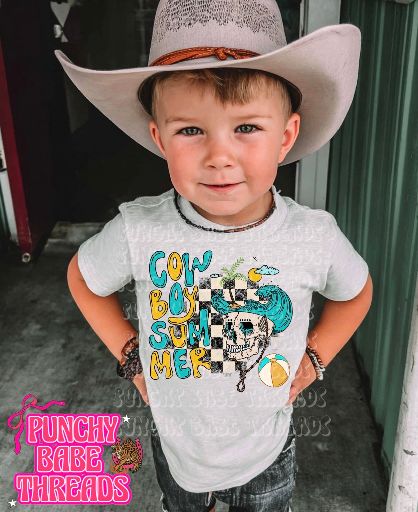 Cowboy Summer Kids Graphic