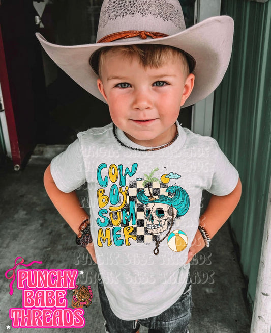 Cowboy Summer Kids Graphic