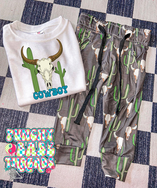 Cow skull Joggers