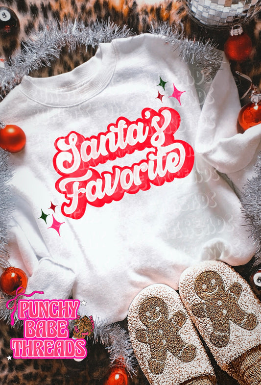Santas Favorite Kids Graphic