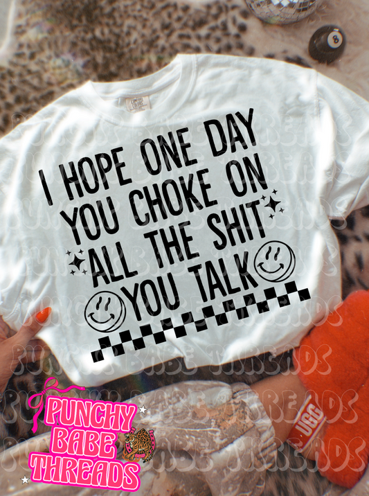 Talkin Shit Adult Graphic
