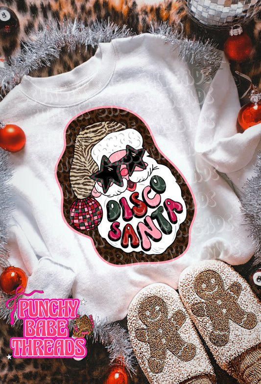 Disco Santa Adult Graphic