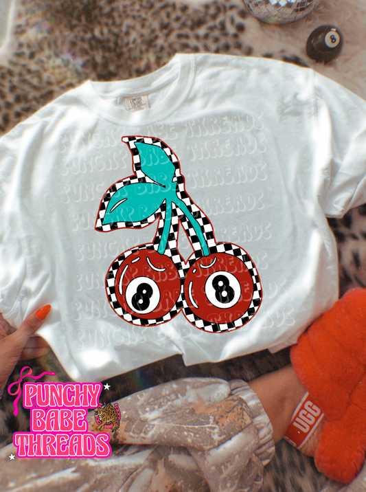 Red Cherries Adult Graphic