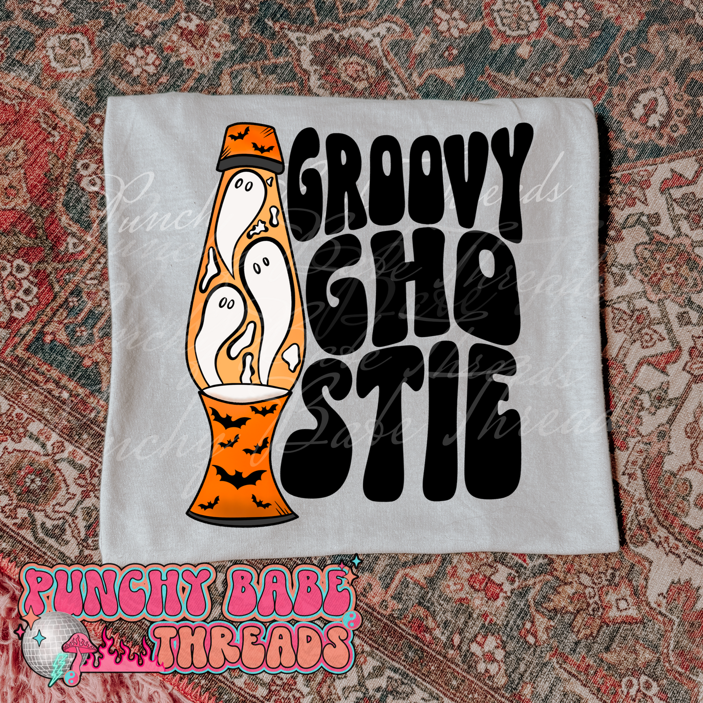 Groovy Ghostie Kids Graphic