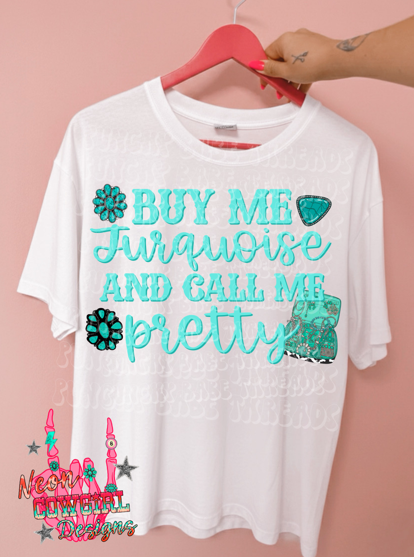 Turquoise Adult Graphic