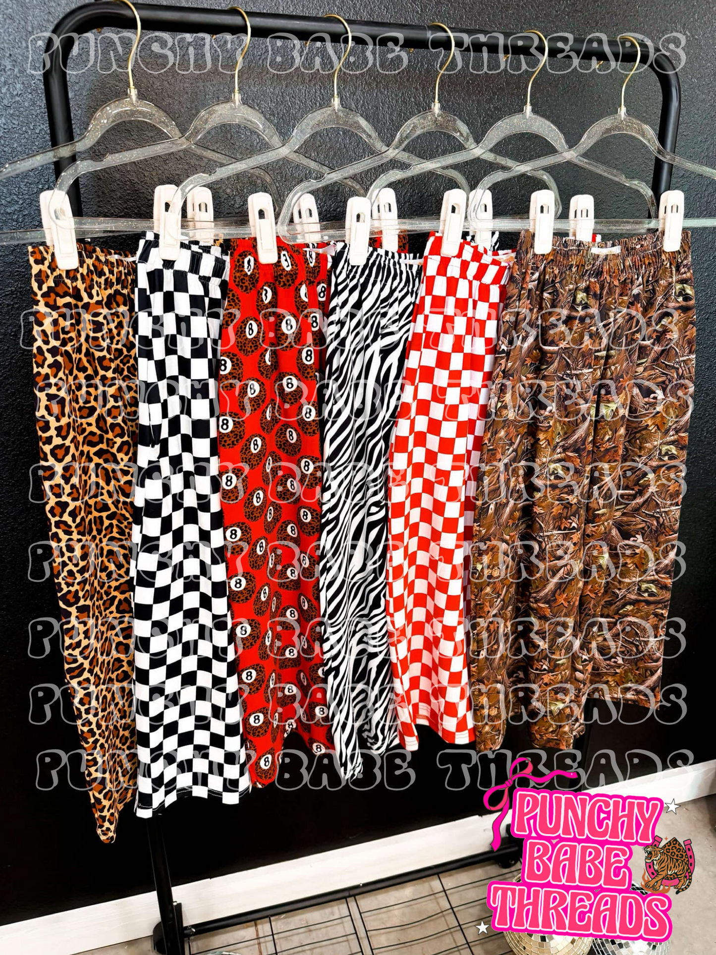 18/24m checkered Babe wide Pants