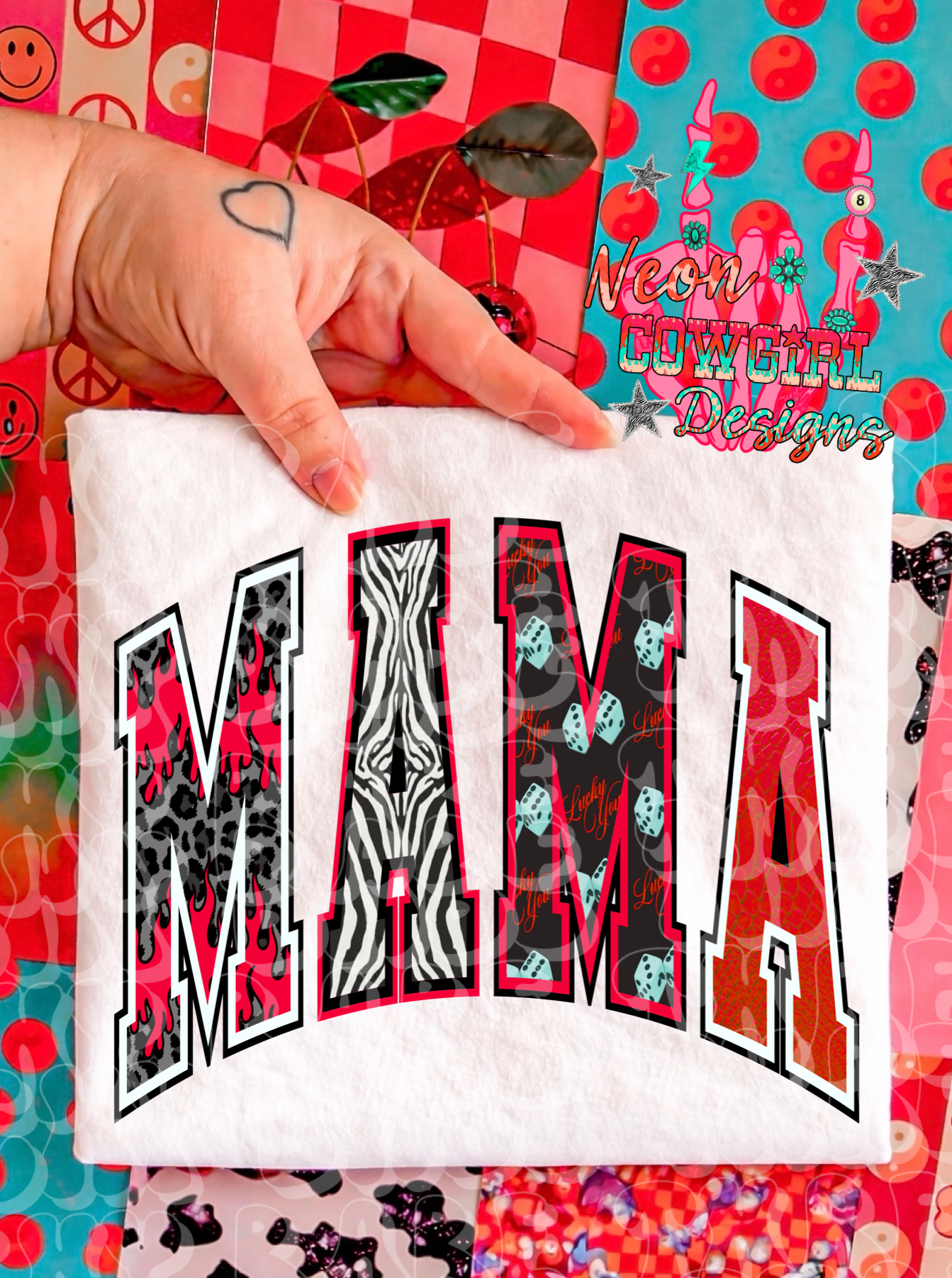 Dice Mama Adult Graphic