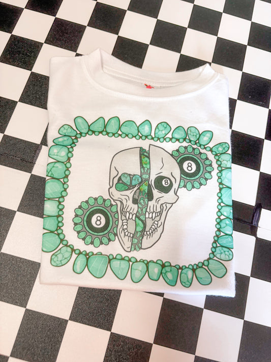 Turquoise Junkie Kids Graphic