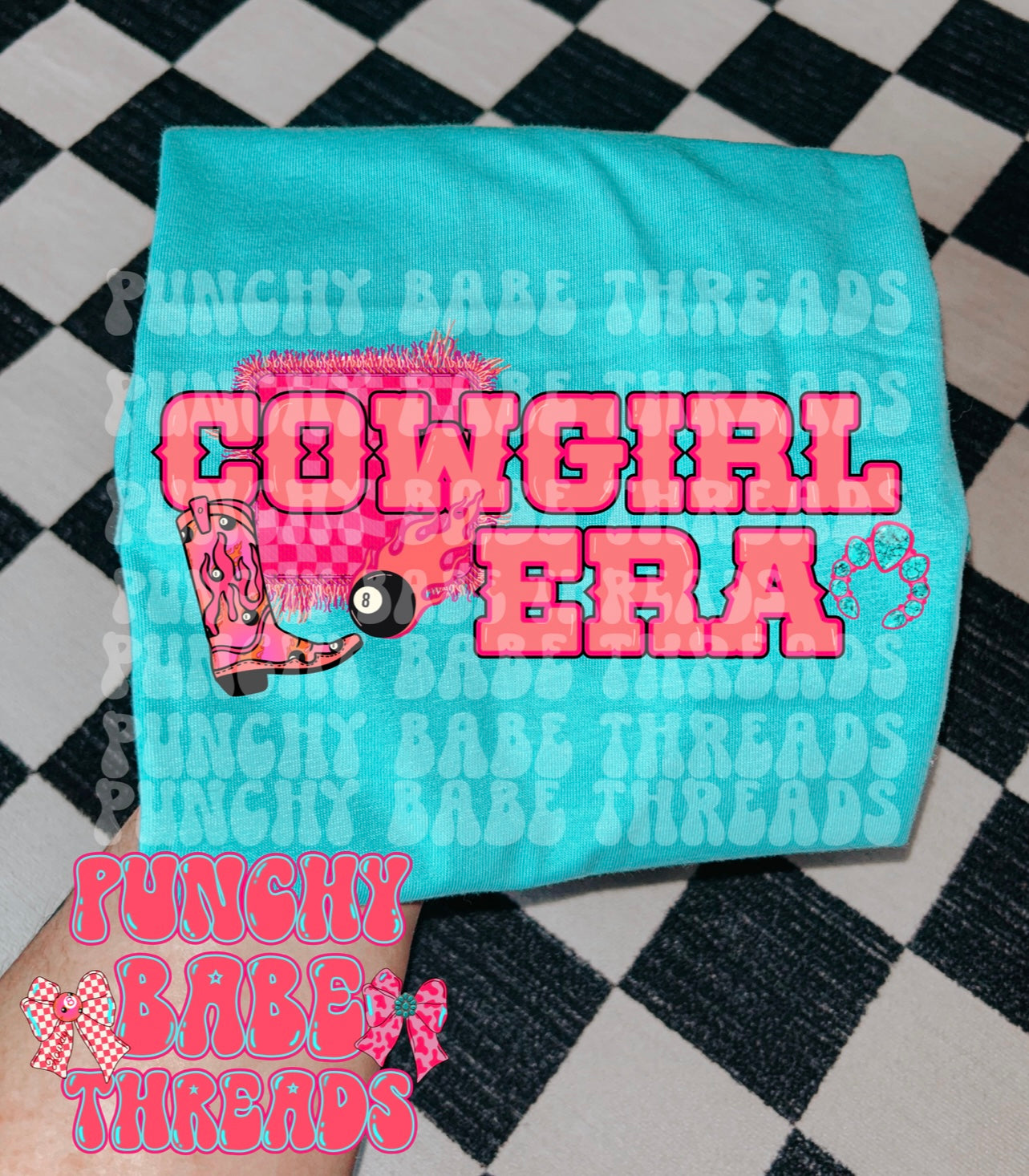 Cowgirl Era Kids Graphic